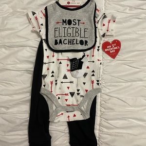 Little boys valentines outfit